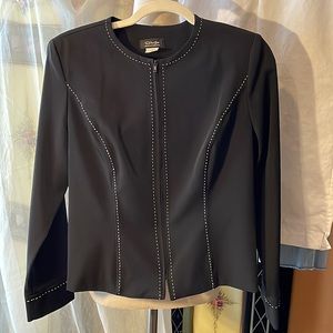 Sleek, Black Spago Jacket.